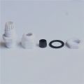 Waterproof Joint Cable Gland Plastic Cable Entry IP68 PG7 PG9 PG11 PG16 White Black Nylon Plastic Connector.