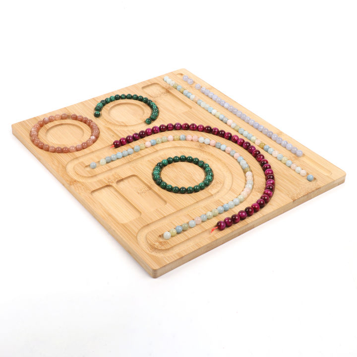 1PCS%20AAA%20Bamboo%20Bead%20Board%20Wood%20Jewelry%20Making%20Measuring%20Tool%20for%20DIY%20Bracelet%20Necklace%20Accessories%20Finding%20Organizer%20Tray%20Craft%20-%20Image%205