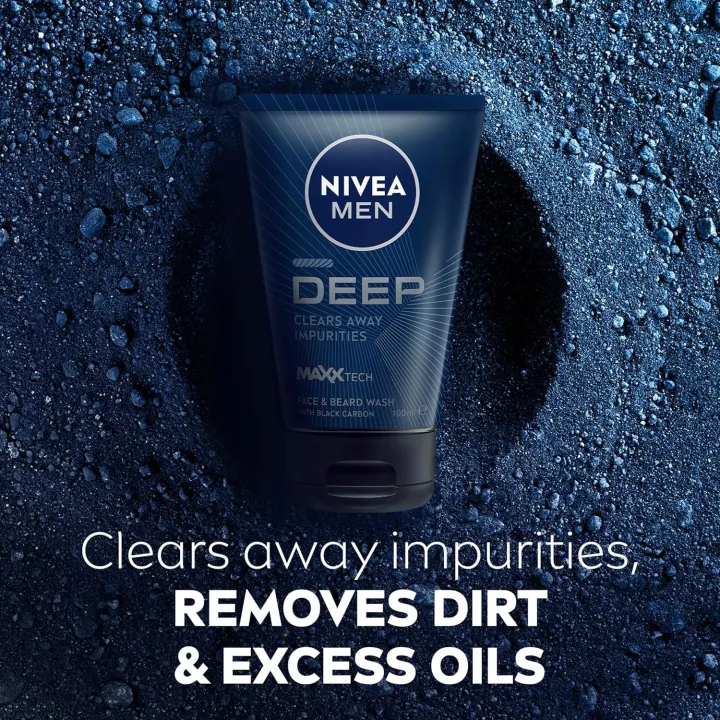 Nivea Face & Beard Wash Deep 100g