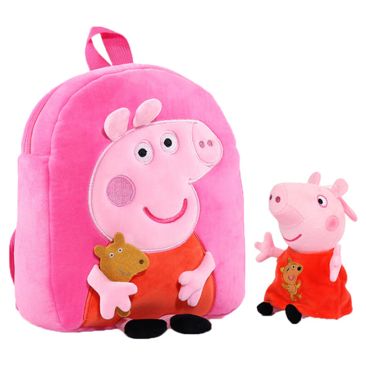 New Arrival 100% Genuine PEPPA PIG peppa George Plush Toy Bags high ...