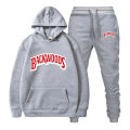 Winter Hoodie Sets Men Fashion Fleece Red Hoodies Black Brand Pants Casual Jogger Suit Tracksuit Sweatshirt Woman Pullover.