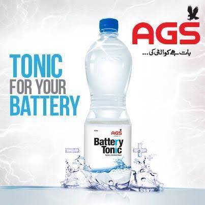 battery Water For ups & car battreys 1 liter pack 1 bottel  Ags battery tonic orignal company product