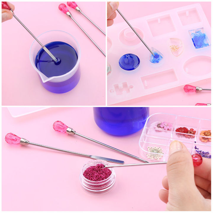 3PCS%20Poke%20Needle%20Digging%20Power%20Spoon%20Stir%20bar%20Tool%20Set%20For%20Professional%20Silicone%20UV%20Glue%20Resin%20Mold%20Epoxy%20Jewelry%20Making%20Tools%20-%20Image%206