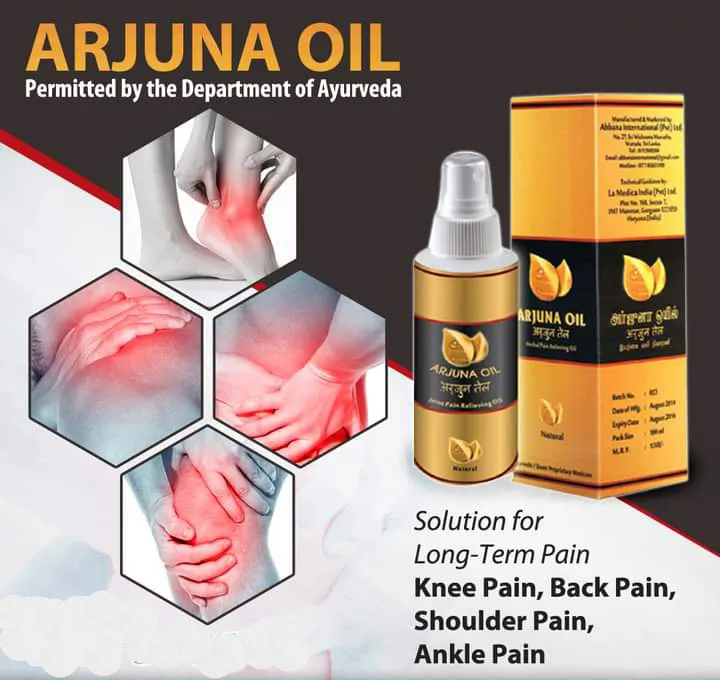 Arjuna Oil 50ml Best Solution For Arthritis | Daraz.lk