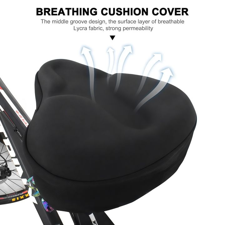 Universal%20Gel%20Bike%20Seat%20Cushion%20Cover,%20Comfortable%20Shockproof%20Bicycle%20Saddle%20for%20Electric%20Bike%20Road%20MTB%20Cycling%20-%20Image%205