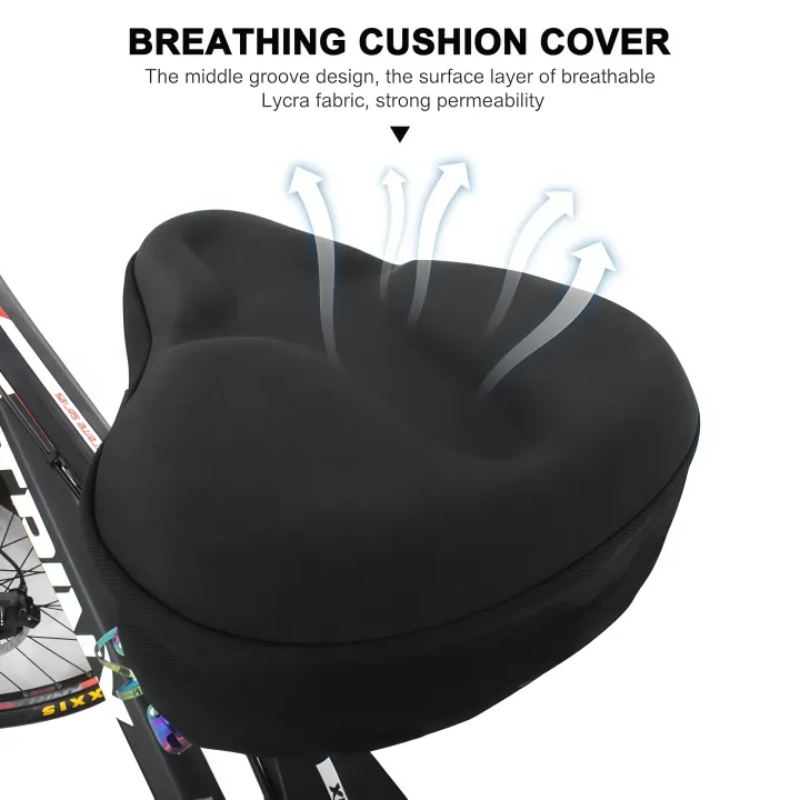 Universal%20Gel%20Bike%20Seat%20Cushion%20Cover,%20Comfortable%20Shockproof%20Bicycle%20Saddle%20for%20Electric%20Bike%20Road%20MTB%20Cycling%20-%20Image%205