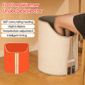 Under Desk Electric Foot Heater Foldable Leg Warmer with Thermostat & Auto Shut Off for Office Home Timer Temp Adjustable.
