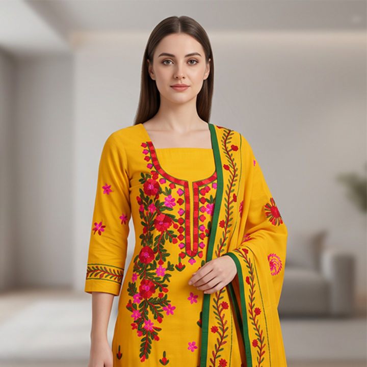 One%20Piece%20Dress%20For%20Woman%20Multicolour%20Stylish%20Full%20Length%20Gown%20For%20Ladies%20Daily%20Wear%20-%20Image%203