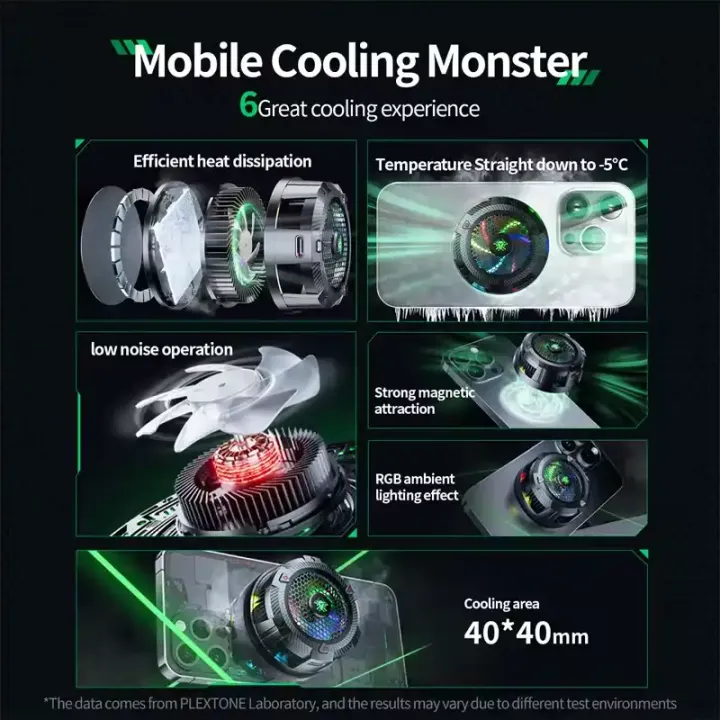Plextone%20EX1%20Pro%20RGB%20Magnetic%20Portable%20Mobile%20Phone%20Tablet%20ICE%20Cooler%20-%20Image%203