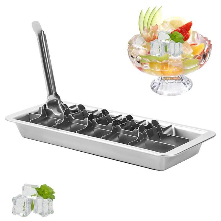 Stainless%20Steel%20Ice%20Cube%20Tray%20Stainless%20Steel%20Ice%20Cube%20Maker%20Freezer%20Square%20Ice%20Cube%20Mold%20tool%20Making%20for%20Milk%20and%20Drink%20Cooling%20-%20Image%202