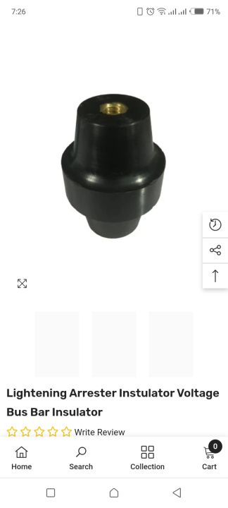 lightning arrestor insulator voltage bus bar insulator