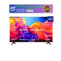Sony Plus 43 Inch Voice Control tv Smart Android Wi-Fi FHD Led TV 4K Supported Ram 2 GB Rom 16 GB Android Built-In. 