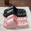 Summer Non Slip Shower Slippers for Women Men Indoor Soft EVA Quick Drying Bath Slippers Couple Non Slip Flat Home Sandals. 