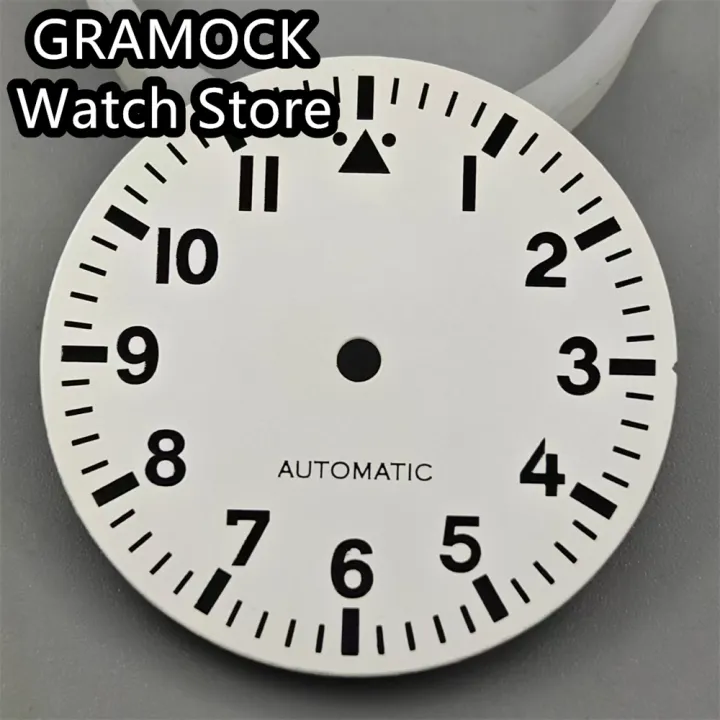GRAMOCK%2029mm%20Watch%20Dial%20White%20Black%20Blue%20Green%20Dial%20Green%20Luminous%20Fit%20NH35%20NH36%20ETA2824%202836%20Mingzhu%20DG%20Miyota%20PT5000%20Movement%20-%20Image%203