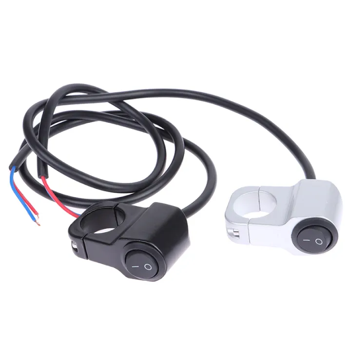 Motorcycle%20Handlebar%20Headlight%20ON/OFF%20Switch%20Scooter%20ATV%20Aluminum%20Alloy%202-Wire%20Black%20Light%20Waterproof%20Switchs%2012V%20-%20Image%205