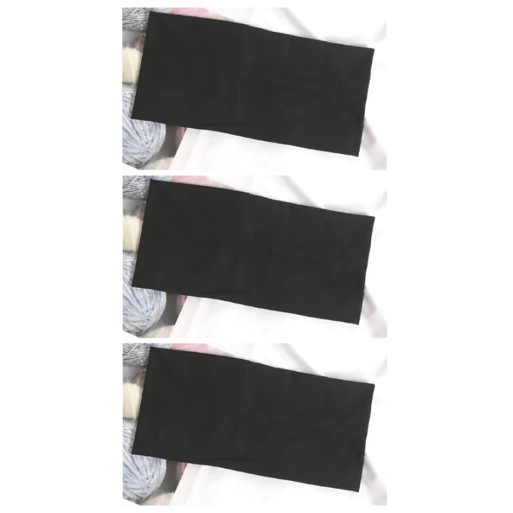 3PCS%20Elastic%20Sports%20Headband%20Running%20Solid%20Color%20Wide%20Hair%20Bands%20Women%20Men%20Yoga%20Hairband%20Black%20Soft%20Wash%20Face%20Makeup%20Headwrap%20-%20Image%207