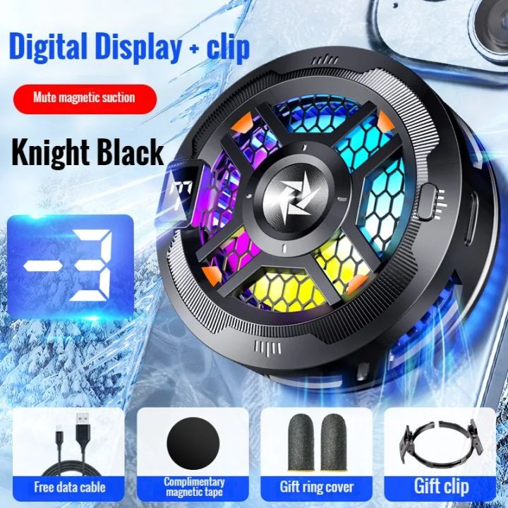 2024%20NEW%20SL18%20Mobile%20Phone%20Magnetic/%20Back-Clip%202%20In%201%20Semiconductor%20Radiator%20with%20RGB%20Light%20for%20IOS%20Android%20PUBG%20LOL%20Game%20Cooler%20-%20Image%207