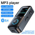 LED bluetooth 5.4 Adapter Transmitter Receiver Wireless Audio 3.5mm AUX Music MP3 Player Supports TF Card For Speaker Headphone. 