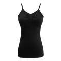 Women Tummy Control Shapewear Smooth Body Shaping Camisole Padded Tank Tops Slimming Underwear Seamless Compression Shaper. 