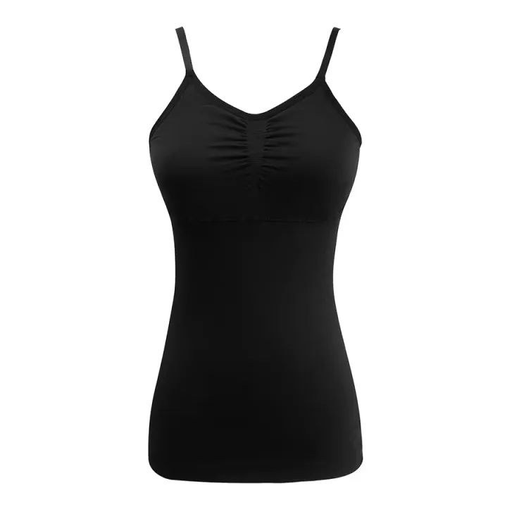 Women%20Tummy%20Control%20Shapewear%20Smooth%20Body%20Shaping%20Camisole%20Padded%20Tank%20Tops%20Slimming%20Underwear%20Seamless%20Compression%20Shaper%20-%20Image%204