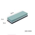 2 in 1 Professional Sharpening Stones Knife Sharpener Double-side Whetstone Grinder Stone Watster Stone Kitchen Gadgets.