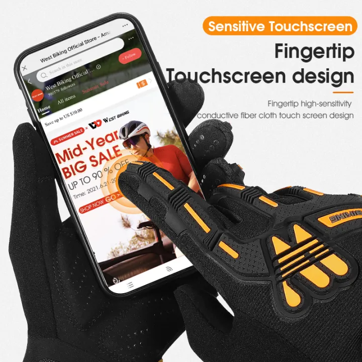 WEST%20BIKING%20Plus%20Velvet%20Protective%20Functional%20Glove%20Warm%20Winter%20Motor%20Glove%20Touchscreen%20Cycling%20Gloves%20Thermal%20Outdoor%20Ski%20Glove%20-%20Image%203