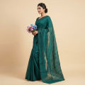 Tangail Tant Half Silk Chumki Saree - Embrace All-Season and All-Place Elegance with this Tangail Tant Half Silk Chumki Saree for Women. 