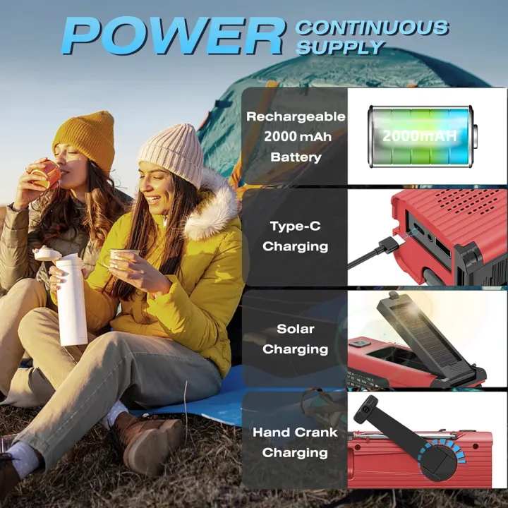 Solar%20rechargeable%20radio%20Radio%20with%20LED%20light%20Hand%20rechargeable%20emergency%20light%20Outdoor%20Adventure%20waterproof%20emergency%20light%20-%20Image%204