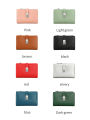 New Women's Wallet Fashionable and Minimalist Short Zero Wallet Small and Fresh Three Layer Large Capacity PU LeatherCardSeatBag. 