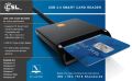CSL - USB external smart card reader - Plug and Play. 