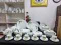 AKIJ 32 PIS DINING SETS 100% Oven Safe 32 Piece Dinner Set. 