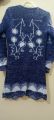 Ladies long sweater with rabbit wool. 