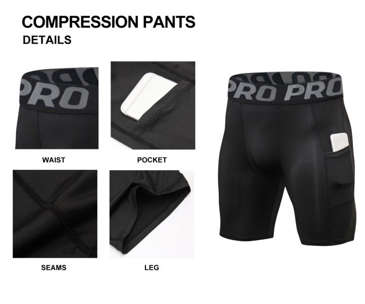 Men's%20Compression%20Shorts%20with%20Pocket%20Spandex%20Running%20Sport%20Athletic%20Workout%20Performance%20Underwear%20-%20Image%204