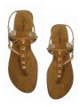 Girls Gorgeous New Design Slim Heels Stone Style Flat Sandals- Ladies New Collection Cheap Price Shoes - Womens Back Belt Shoes. 