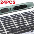 24/1Pcs Universal Phone Speaker Earpiece Net Anti Dust Proof Mesh for S25 iPhone 16 15 14 Phones Port Protector.