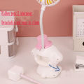 Kawaii Kuromi My Melody Folding Eye LED Fan Light Foldable Protection Table Lamp Anime Cute Bedroom Night Light Cartoon Lamp. 