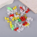 50Pcs Universal Auto Door Lock Rod Clip Driver Side Handle Retainer Fits Plastic Rivet Fasteners Car Wire Clip.