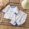 Baby Pajamas Sets Cotton Child Pajamas Toddler Long Sleeve Baby Nightwear Pyjamas Kids Cartoon Homewear Clothes.
