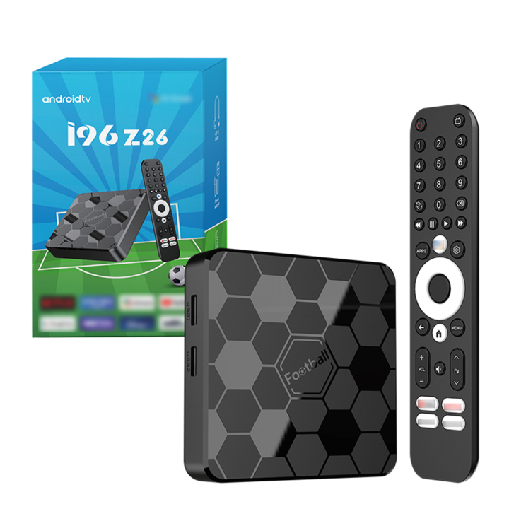 Velec Tv Box Android 14 4+32GB 8K Ultra HD Streaming Voice Remote Dual WiFi Media Player Supports Netflix & YouTube Home Theater