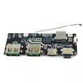 22.5W power bank 5-port bidirectional fast charging mobile power module circuit board diy motherboard set QC4+PD3.0. 