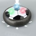 SOCCER BALL KIDS TOY AIR FLOATING SOCCER BALL WITH LED LIGHT SOFT BUMPER INDOOR OUT DORR HOVER BALL GAME. 