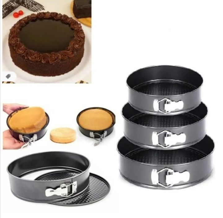 Cake Moulds 3pcs