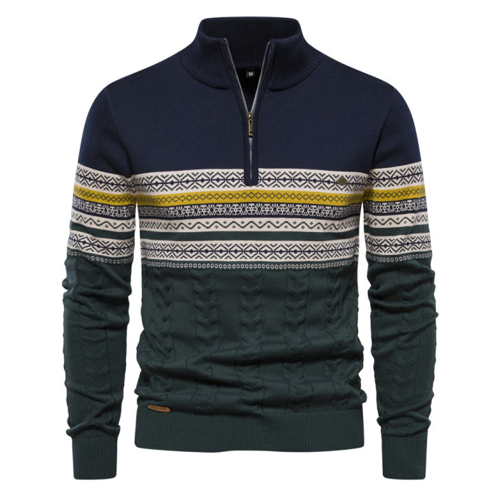 2023%20New%20Autumn%20High%20Quality%20Zipper%20Pullers%20Men%20Warm%20Winter%20Cotton%20Sweaters%20for%20Men%20Ethnic%20Patterns%20Casual%20Mens%20Sweater%20-%20Image%208