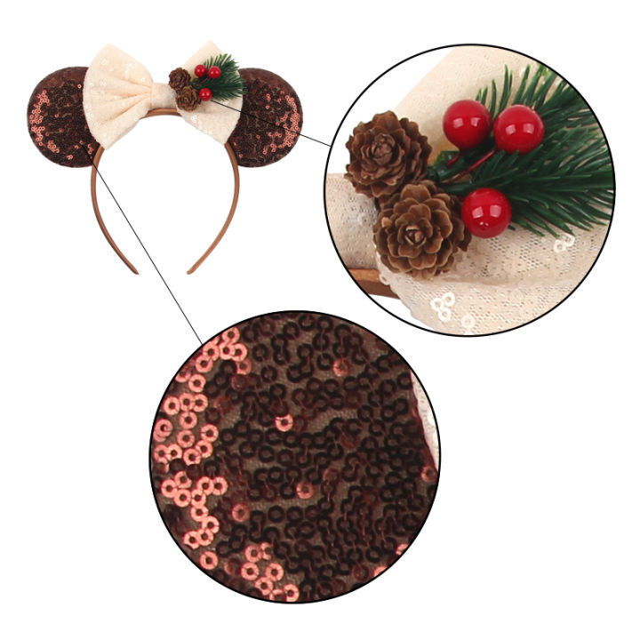Disney%20Hoofddeksels%20Mickey%20Cartoon%20Haarband%20Christmas%20Cosplay%20Diy%20Haar%20Accessoires%20Hoofddeksels%20Groothandel%20Hot%20Festival%20-%20Image%206
