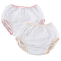 Premium PVC Adult Diaper Cover, Adult Incontinence Pants, Waterproof Underwear for Men and Women, Reusable, Large, 1pc.