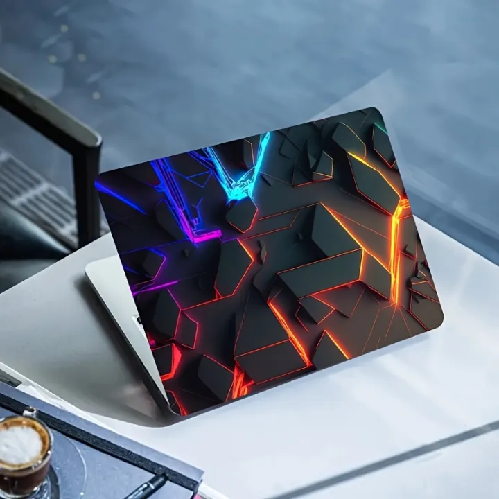 Laptop%20stickers,%20geometric%20pattern,%20scratch-resistant%20self-adhesive,%20semi-glossy%20treatment,%20reuse,%20paste%20and%20remove%20for%20easy%20-%20Image%202