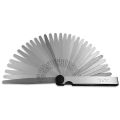 32pc Feeler Gauge Stainless Steel Measuring Tool Set 0.001-0.04" 0.03-1.00mm Feeler Gauge Motorcycle Tire Repair Tool.