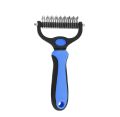 Professional Pet Deshedding Brush 2 Sided Dematting Dog Comb Cat Brush Rake Puppy Grooming. 