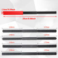 Thread File High Hardness Thread Restorer File Portable Multipurpose Metric Thread Repair File for Stud Bolt Screw Pipe. 