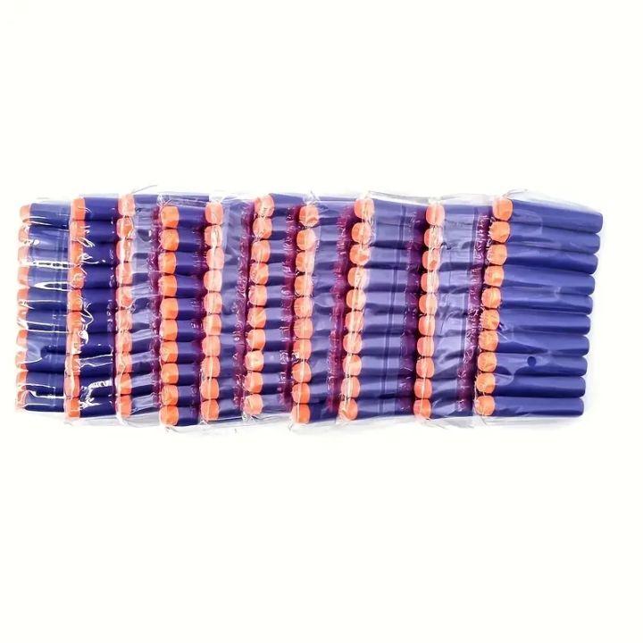 7.2cm%20100pcs%20For%20Nerf%20Soft%20Bullets%20Darts%20Round%20Head%20Refill%20Sponge%20Darts%20Kids%20Children%20Toy%20Gun%20Bullets%20For%20NERF%20N-Strike%20Blasters%20-%20Image%203